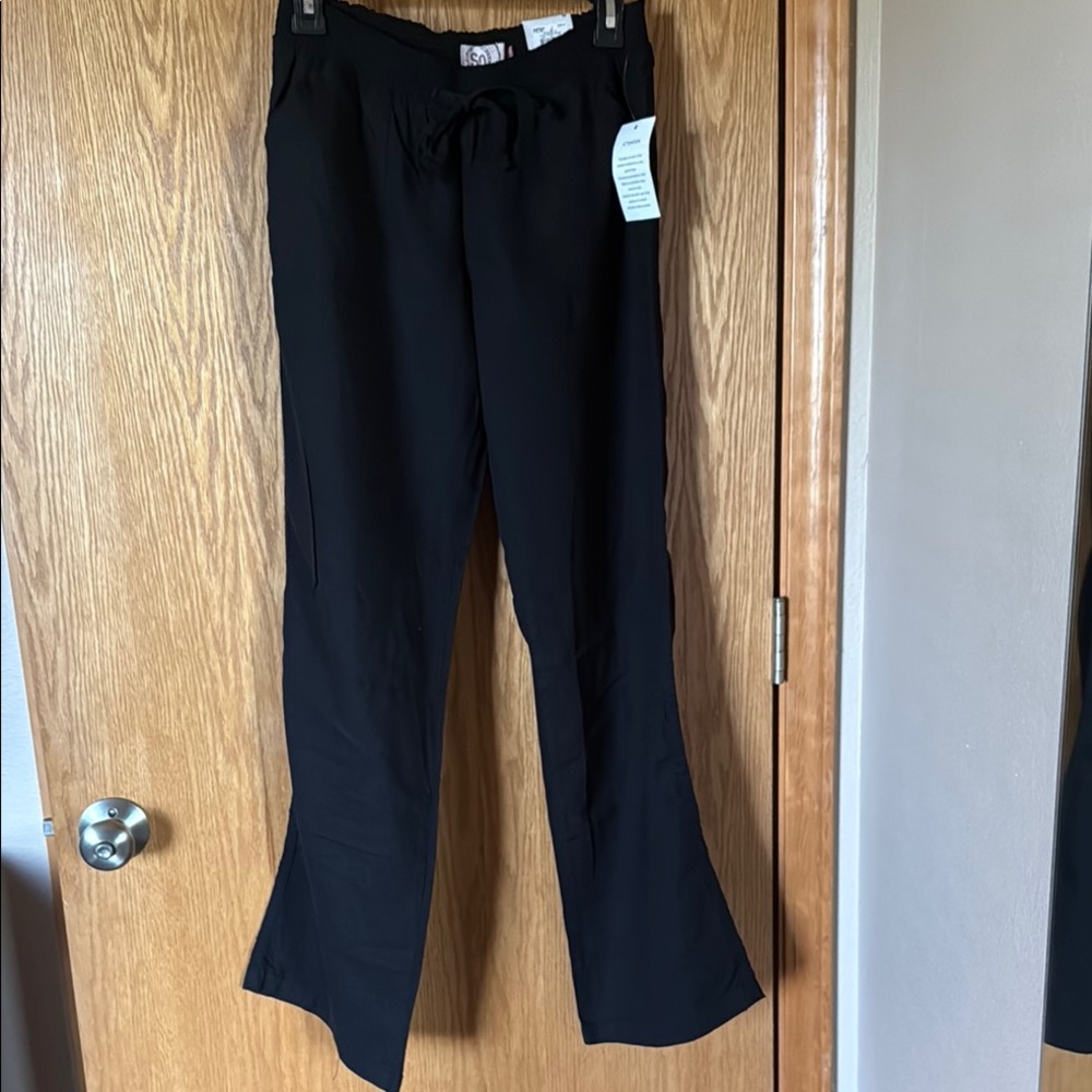 SO Black Drawstring Pants